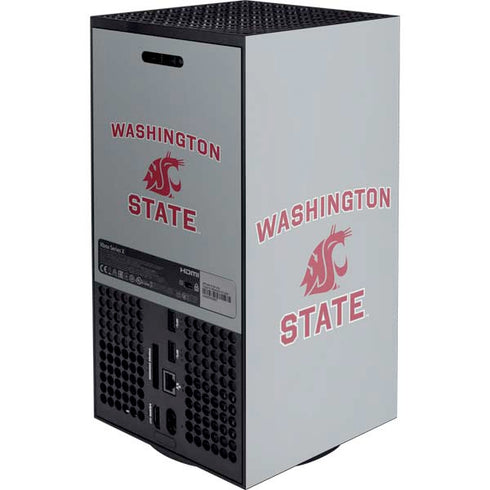 Washington State University Logo XBox Series X Digital Edition Console Skin
